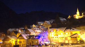 Chalet le GrillBalade nocturne dans le village