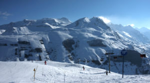 Chalet le Grillle domaine des Deux Alpes vu depuis Pied Moutet